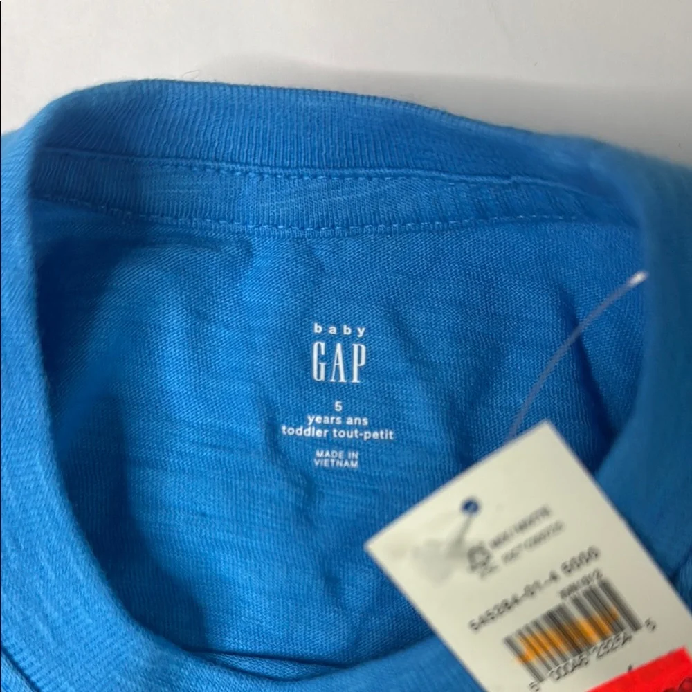 Gap Boys'‎ Blue Surf Van Kids Peek a Boo T-Shirt size 5 NWT